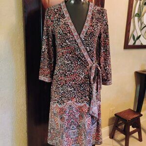 Stunning BCBG Maxazria Adele Wrap Dress Sz Small New with Tags NWT Retails $198